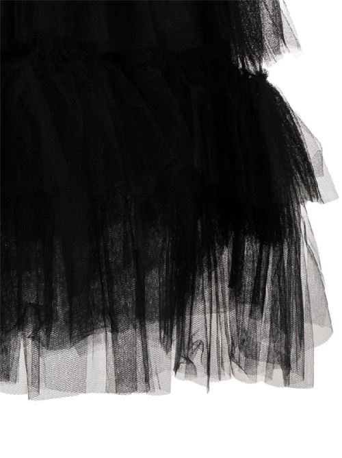 Gonna in rete di tulle nera Simone Rocha | 31070035BLACK